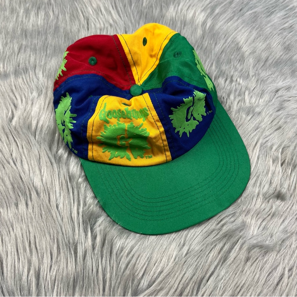 Vintage 90s goosebumps youth children’s snap back hat